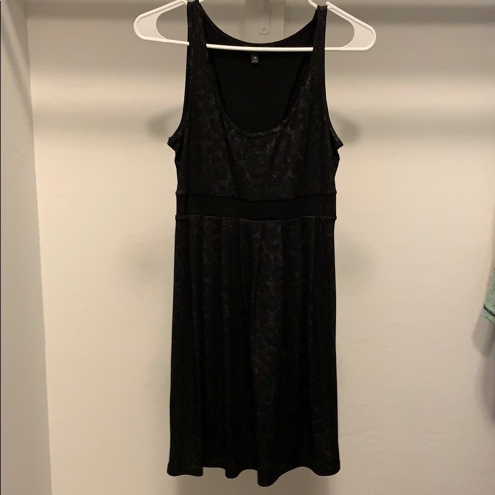 Black Snake Print Express Dress